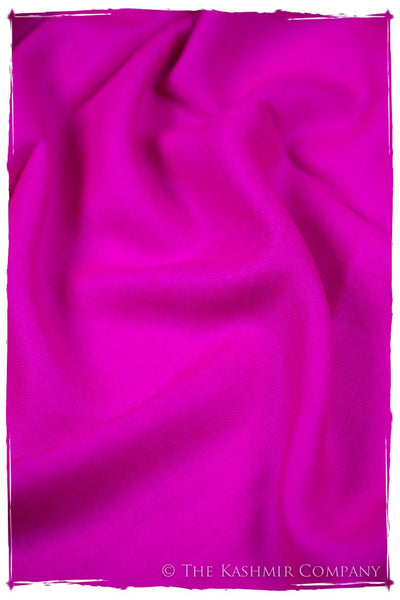 Bul Bul Cycadelic Pink Kashmir Wool Scarf