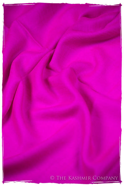 Bul Bul Cycadelic Pink Kashmir Wool Scarf