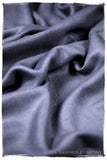 Bul Bul Blue Ice Kashmir Wool Scarf