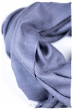 Bul Bul Baja Blue Kashmir Wool Scarf