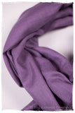 Bul Bul Amethyst Orchid Kashmir Wool Scarf