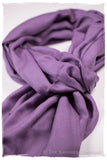 Bul Bul Amethyst Orchid Kashmir Wool Scarf