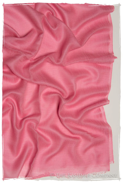 Wild Orchid Pink Cashmere Scarf