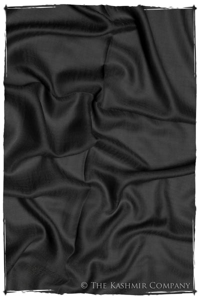 Moonless Night Onyx Cashmere Scarf
