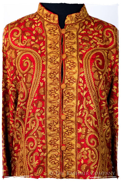 Française Palais d'orient Royale Paisley Silk Jacket