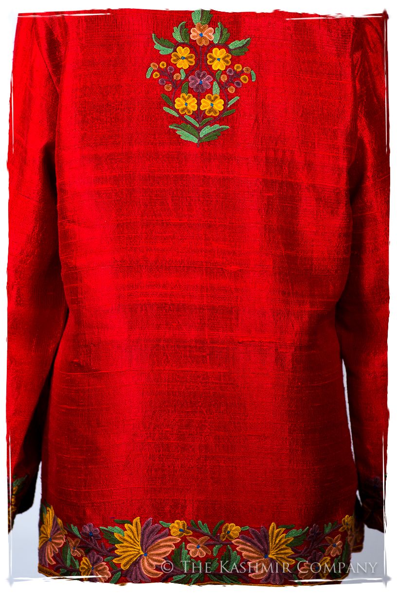 Française Mirabelle Silk Jacket