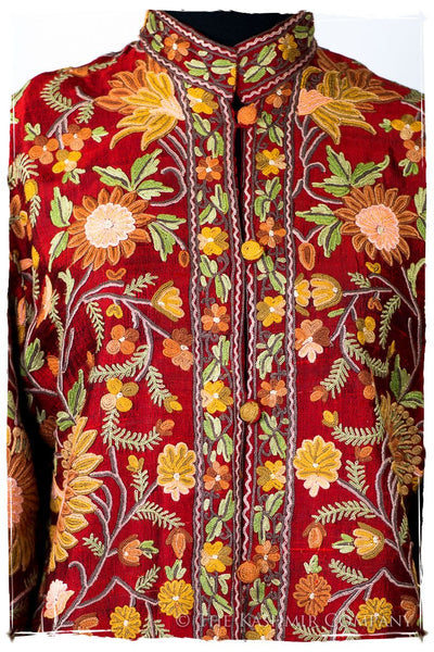 Française Palais Secret Garden Silk Jacket