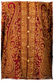 Française Palais d'orient Bordeaux Paisley Silk Jacket