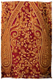 Française Palais d'orient Bordeaux Paisley Silk Jacket