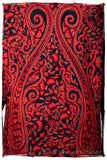 Française Rococo Rouge Palais Paisley Silk Jacket