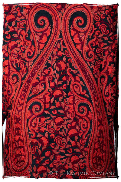 Française Rococo Rouge Palais Paisley Silk Jacket