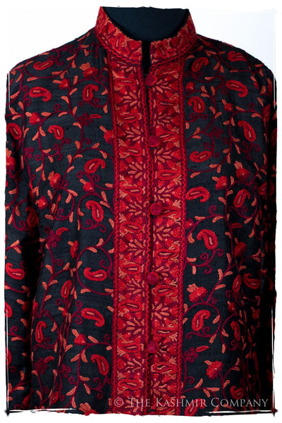 Française d'orient Paisley Silk Jacket