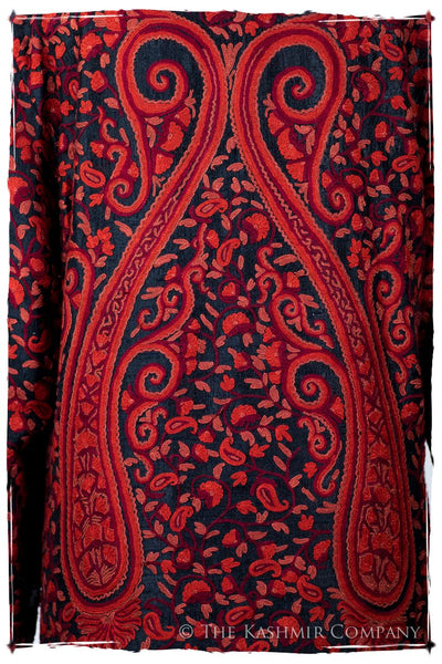 Française Rococo Rouge Palais Paisley Silk Jacket