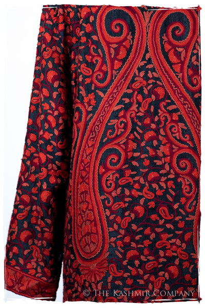 Française Rococo Rouge Palais Paisley Silk Jacket