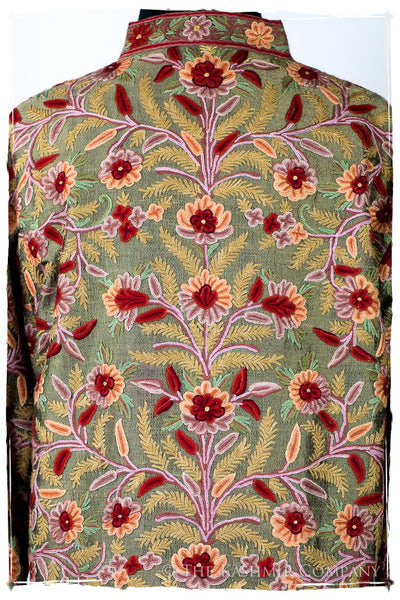 Française Palais Secret Garden Silk Jacket