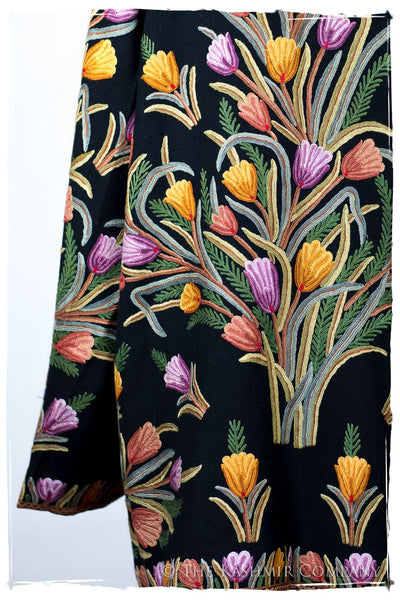 Française Jardin de Tulipés d'Provence Renoir Wool Jacket