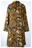 Française Jardin des Papillons Orient Renoir Wool Coat