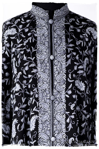 Française Nuances de Gracé Paisley Secret Garden Wool Coat