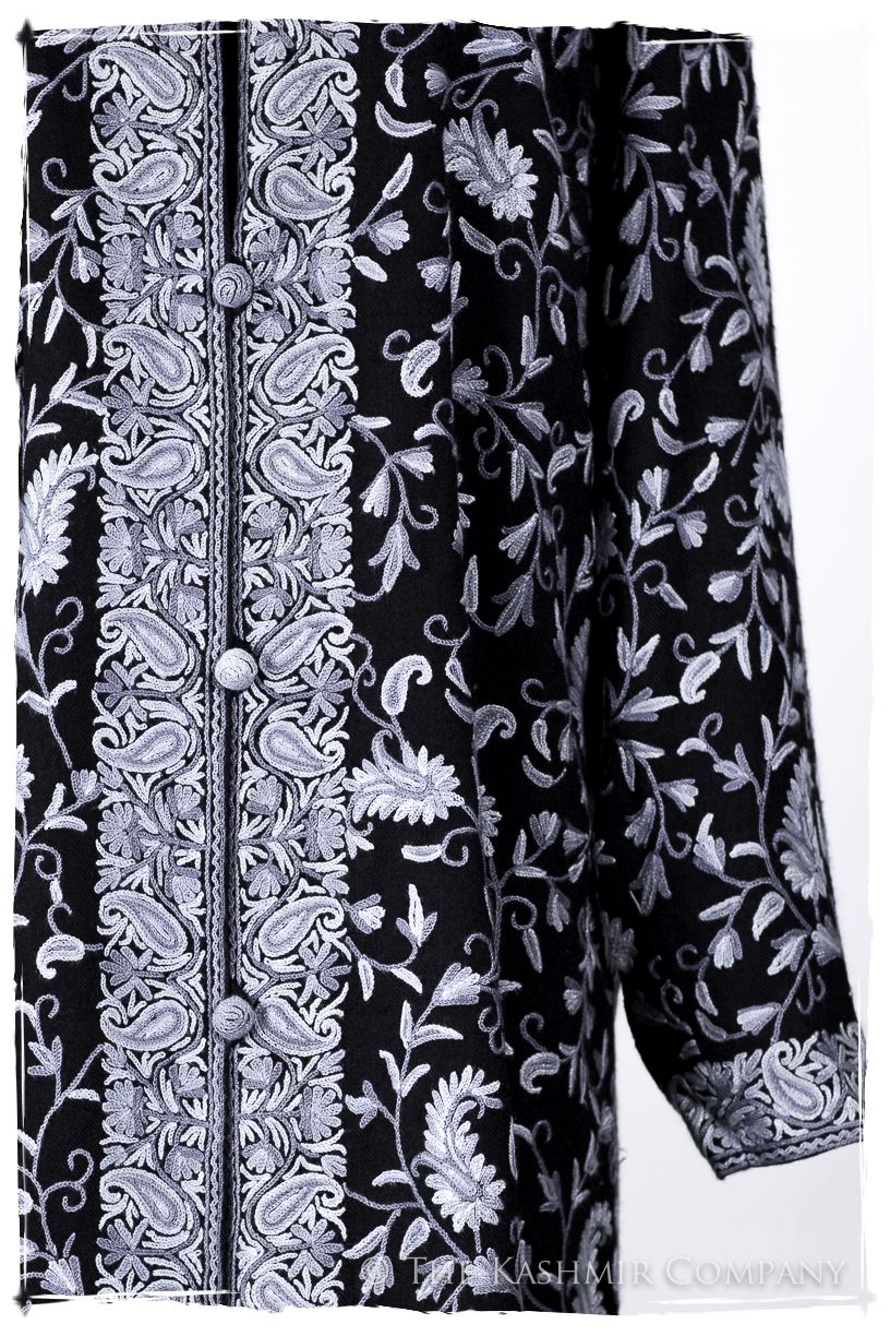 Française Nuances de Gracé Paisley Secret Garden Wool Coat
