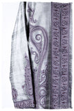 Française Argent d'orient Royalé Paisley Silk Coat