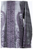 Française Argent d'orient Royalé Paisley Silk Coat
