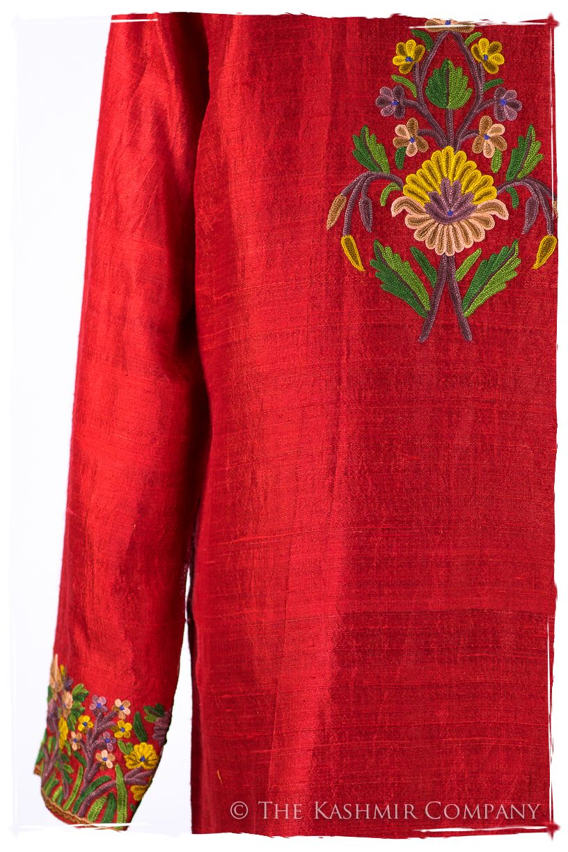 Française Mirabelle du'Soleil Renoir Silk Coat