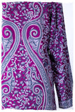 Française Lilac d'orient Royalé Paisley Silk Coat