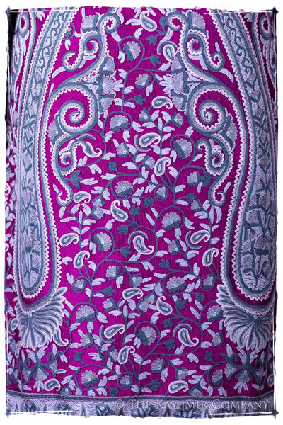 Française Lilac d'orient Royalé Paisley Silk Coat