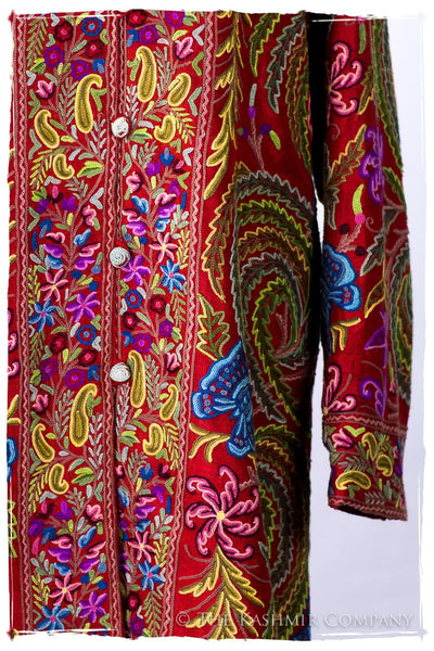 Française Magnifiqué des Papillons Orient Renoir Silk Coat