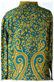 Française Palais Jewel d'orient Royalé Paisley Silk Coat