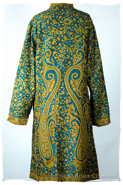 Française Palais Jewel d'orient Royalé Paisley Silk Coat