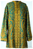 Française Palais Jewel d'orient Royalé Paisley Silk Coat