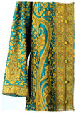 Française Palais Jewel d'orient Royalé Paisley Silk Coat