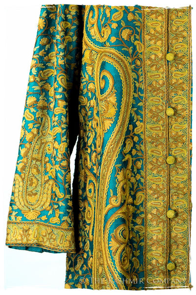 Française Palais Jewel d'orient Royalé Paisley Silk Coat