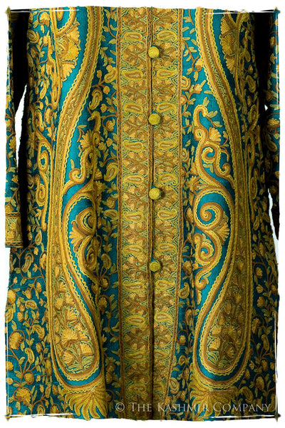 Française Palais Jewel d'orient Royalé Paisley Silk Coat