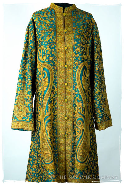 Française Palais Jewel d'orient Royalé Paisley Silk Coat