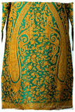 Française Palais Gold d'orient Royalé Paisley Silk Coat