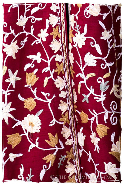 Française Léonie Rougé Secret Garden Silk Coat