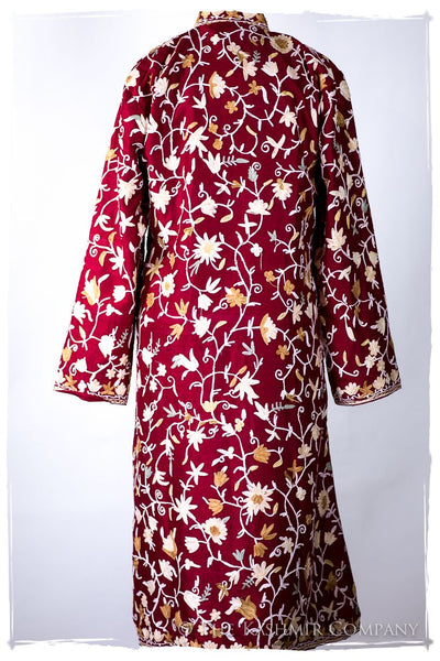 Française Léonie Rougé Secret Garden Silk Coat