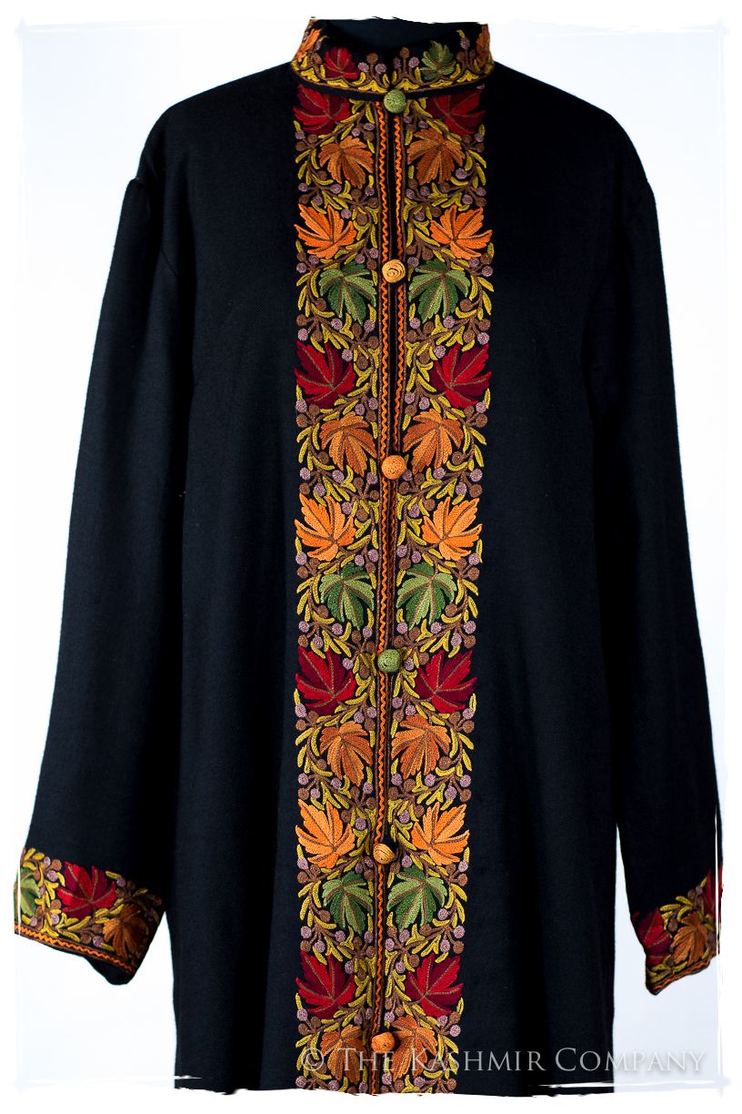 Française Marie-Élise de Gracé Maple Wool Coat