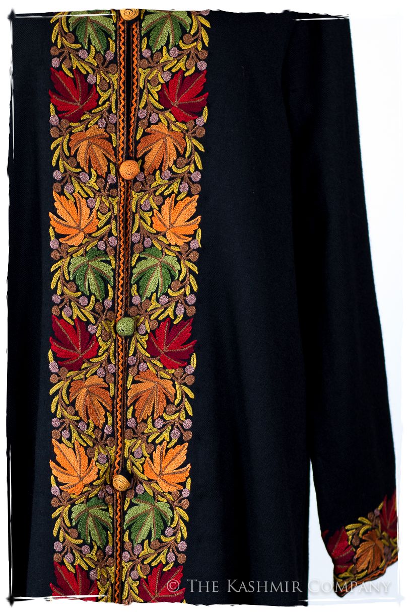 Française Marie-Élise de Gracé Maple Wool Coat