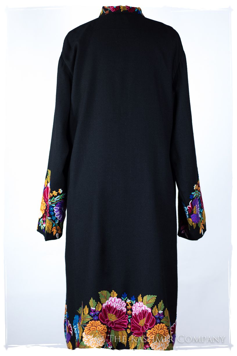 Française Florentine Renoir Noir Wool Coat