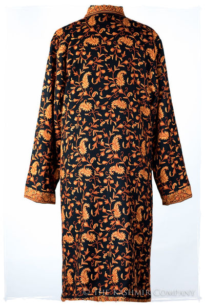 Française Nuances de Terré Paisley Secret Garden Wool Coat