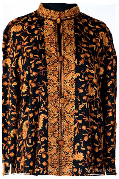 Française Nuances de Terré Paisley Secret Garden Wool Coat