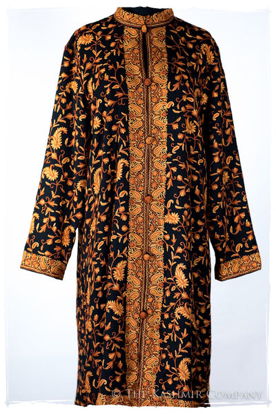 Française Nuances de Terré Paisley Secret Garden Wool Coat