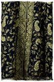 Française Nuances de émeraude Paisley Wool Coat