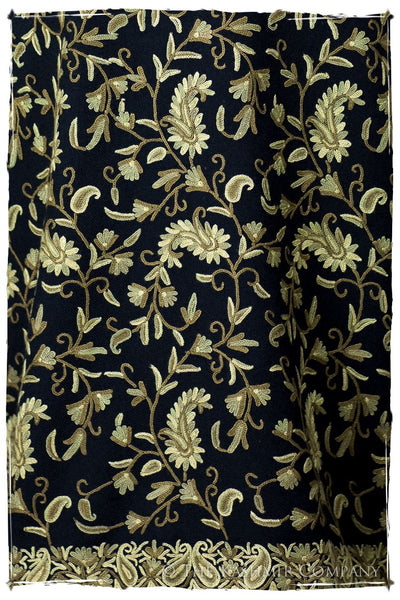Française Nuances de émeraude Paisley Wool Coat