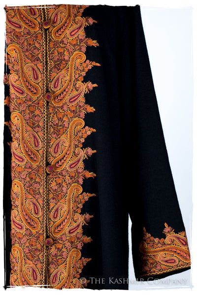 Française Marie-Élise de Terré Paisley Secret Garden Wool Coat