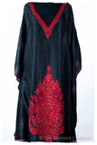 Française Amoureuse de Andrée Noir Silk Robe