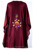 Française Amoureuse de Isabellé Garnet Silk Robe